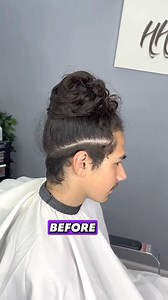 Get this haircut if you got long ass hair??’? #taperedmanbun #tapermanbun #melbournebarber #longhairmen #barber #midtaper #barberrecommends #barberadvice #viral #fyp | Showbiz Scoop