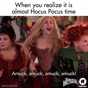 Sarah Sanderson is the vibe all October. | 31 Nights of Halloween