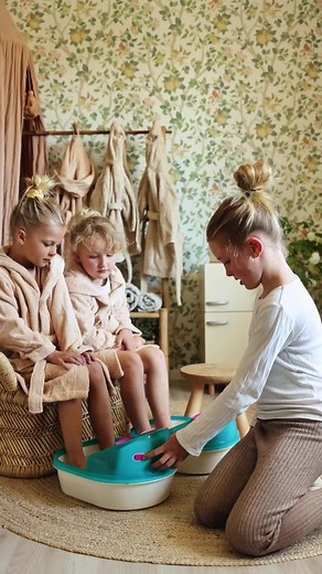 OMG! Get the full spa experience at home with our brand new Shimmer N Sparkle Super Spa 💞✨ Get it at br.dk #Shimmer #spa