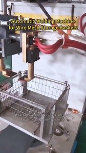 Automatic Spot Welding Machine for Wire Mesh Storage Baskets #WireMeshBaskets #wire #mesh #meshbaskets #WireMeshBaskets #StainlessSteelMeshBaskets #MeshStorageBaskets #WireStorageBaskets #welding #weldingmachine #welder #AutomaticSpotWeldingMachine #AutomaticWelding #machine | Welding Machine