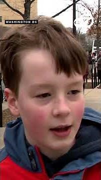A 12-year-old rallies to support fired DOE employees, among them his mom