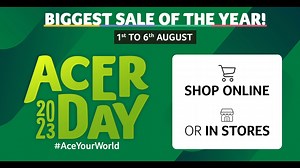 Sleek, Stylish & Dynamic, Acer Laptops are here to steal the show. Up your style and tech game this Acer Day with exciting offers on the latest Acer laptops. Experience the biggest sale of the year from 1st to 6th August! Shop Online: https://store.acer.com/en-in/ Shop at an Acer Mall - Exclusive Store: https://acermall.shopacer.co.in/ #AcerIndia #AcerDay2023 #AcerDaySale #AcerLaptops #AcerMonitors #AcerGaming | Acer India
