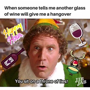 Merry #Winesday folks! 🍷🎄 | JibJab