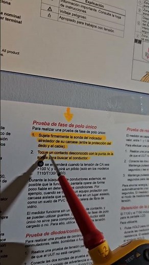 Fluke T150 Detectar FASE