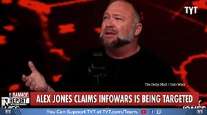 6.2K views · 671 reactions | Alex Jones Collapses In FULL PANIC Over Infowars Getting Shut Down | The Damage Report | Facebook