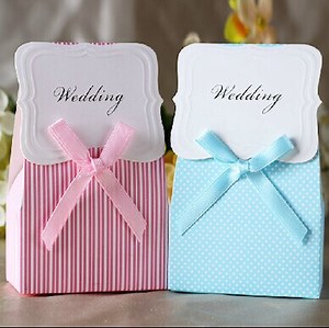 [Hot Item] Customized Wedding Candy Gift Paper Box / Die-Cut Cardboard Box
