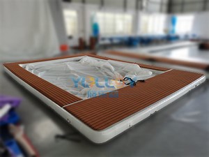 [Hot Item] Luxury Beach Club Inflatable Netted Sea Pool for Boat Jellyfish Protection