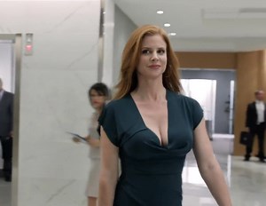 Sarah Rafferty topless - Suits