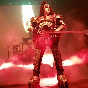 499K views · 17K reactions | Our Demon Gene Simmons breathing fire at Viejas Arena in San Diego. #EndOfTheRoad | KISS | Facebook