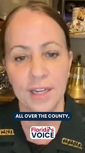 Clay County Sheriff reveals how she achieved such low crime rates. @ccsofl #usa #crime #sheriff #police #lowcrime #florida #claycounty | Florida’s Voice | Facebook