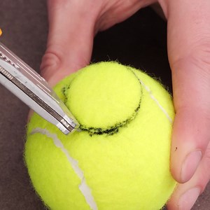 164K views · 141 reactions | Tennis Ball Experiment! Thanks for watching! Please be aware that this video is for entertainment purposes only and techniques shown should not be attempted at home! | Handy Panda | Facebook