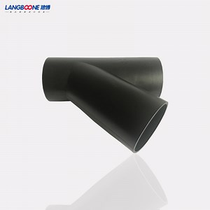 [Hot Item] Tee Pipe Fitting Butt Welding Plastic Tube Wear Resistance Polyethylene Pipe