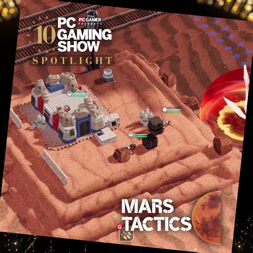 5.9K views · 18 reactions | Enjoy a sneak peek from the new gameplay trailer for Mars Tactics, an upcoming turn-based tactical game from Hooded Horse Inc during the PC Gaming Show ⭐️ Tune in 1pm PDT / 4pm EDT / 9pm BST / 10pm CEST on Sunday June 9 ⏰ #PCGamingShow | PC Gamer | Facebook