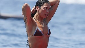 Dua Lipa looks incredible as she strips down to her bikini on Ibiza holiday