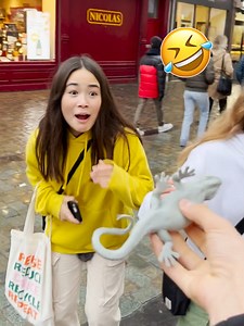 18K views · 188 reactions | Fake Lizard Prank On Cute Girls.年 | Who Cares? | Facebook