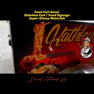 Rouving Food Stall Food Cart Decal Sticker #DecalNetwork811 #HanapMoBaKakaiba #StickeranSaManila #StickerShopNearMe #KaPanda | Decal Network 811 - Sticker Shop | Facebook