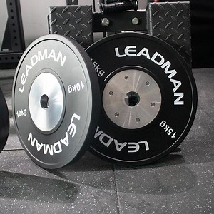 [Hot Item] Custom Logo Home Gym Weightlifting Rubber Weight Plate with Natural Material