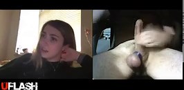 angry an curious girl see cock in chatroulette