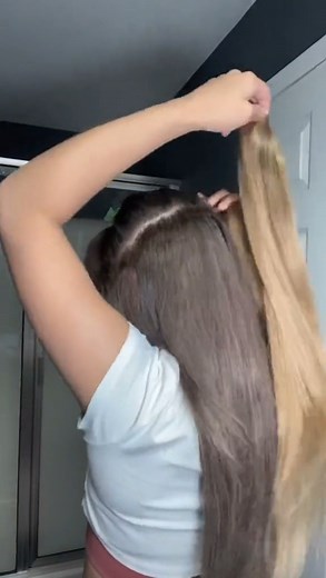 💞Color Seamless PU Clip In Extension💞It’s fine short hair, that perfectly blends into natural hair!!😍Much affordable & reusable 🤑Use Coupon Code: "EY10" 👉𝐁𝐮𝐲 𝐧𝐨𝐰: https://bit.ly/3OK0DxT | Elfin Hair