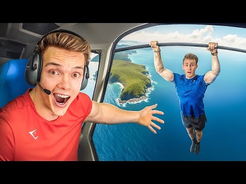 Most Pull-ups On A Helicopter (World Record)