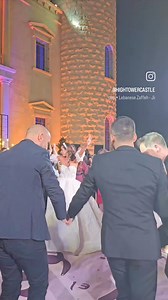 Lebanese wedding celebrations are the best! 💃 🕺 #dabke #zaffe #lebaneseweddings #wedding #venue #castle #bride #celebration | Hightower Castle
