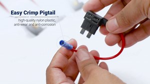 3 Types 12 Pcs Car Add a Circuit Fuse Tap Kit 12 Volt Low Profile Mini and Standard Fuses Taps Fuses Holder Add On Dual Circuits Adapters for Cars Trucks Boats