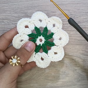 13K views · 766 reactions | How to crochet flower coaster 殺 | Knitting Hobby | Facebook