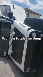 152K views · 1K reactions | Woman totals her Jeep | Police Body Cam | Facebook