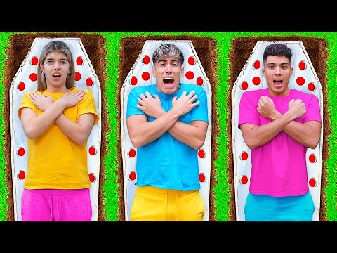 THE LAST ONE TO LEAVE THE COFFIN WITH 100 BUTTONS WINS $1000!!