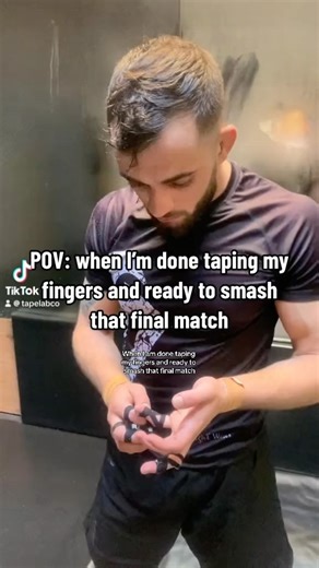 1.2K views · 33 reactions | The feeling after taping your fingers before the showdown. 勞 Go tape and grind hard! ______ #grappling #jiujitsu #mma #judo #sambo #karate #bjj #viral #fyp #workout | Tape Lab | Facebook