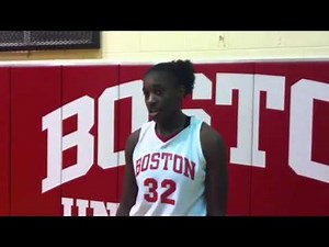BU Women's Basketball Postgame vs. No. 17/15 St. John's - Chantell Alford