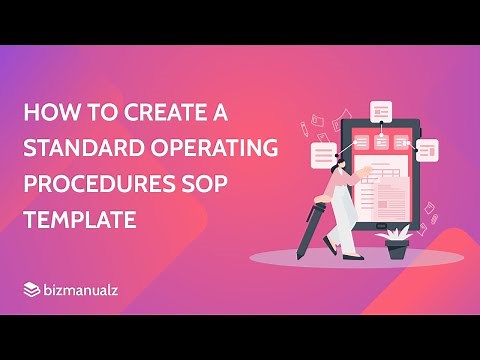(Old Version) How to Create an SOP Standard Operating Procedure Template