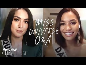 Miss Universe Philippines 2020 Candidates Answer Iconic Beauty Pageant Questions | PREVIEW | Own That Crown