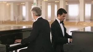 Andrea Bocelli and son Matteo perform Fall on Me from The Nutcracker and the Four Realms song on Dancing with the Stars