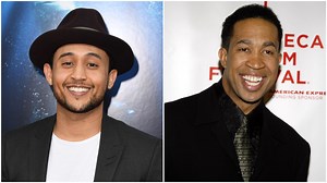 ‘TJ All Grown Up and His Pops’: Tahj Mowry Reunites with TV Dad from 'Smart Guy'