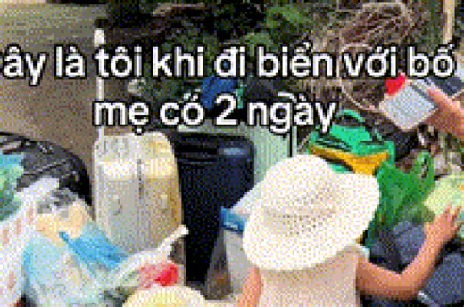 Du lịch Hạ Long 3 ngày, gia đình ở Hà Nội đem cả 'quán tạp hóa' đi cùng