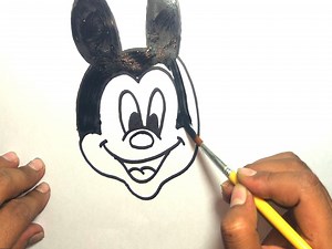HOW TO DRAW mickey mouse EASY STEP BY STEP by Hand !! Draw mickey mouse easy #mickeymouse #mickeymouseclub #mickeymousecake #mickeymouseears #mickeymouseparty #mickeymousetattoo #MickeyMousePumpkin #mickeymousethailand #mickeymouseclubhouse #mickeymousepartytheme | Anushka's friends zone