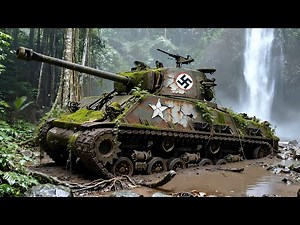 This WWII Sherman Easy Eight Tank Was Lost in Jungles and Swamps. Full Recovery & Restoration