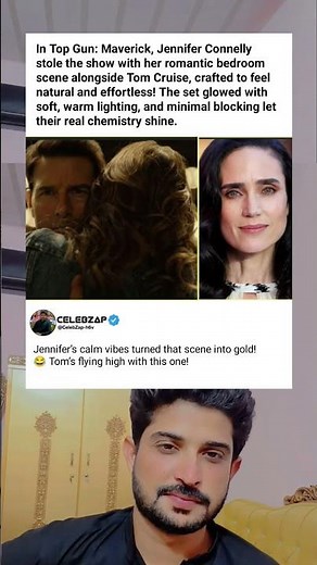 In Top Gun: Maverick, Jennifer Connelly stole the show with her romantic bedroom scene