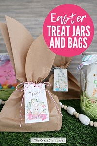 FREE Printable Easter Treat Labels - For Jars and Bags
