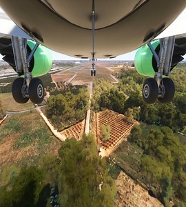 1K views · 27 reactions | Most Satisfyed Landing in Valencia Airport Spain | Vikki xd gaming | Facebook