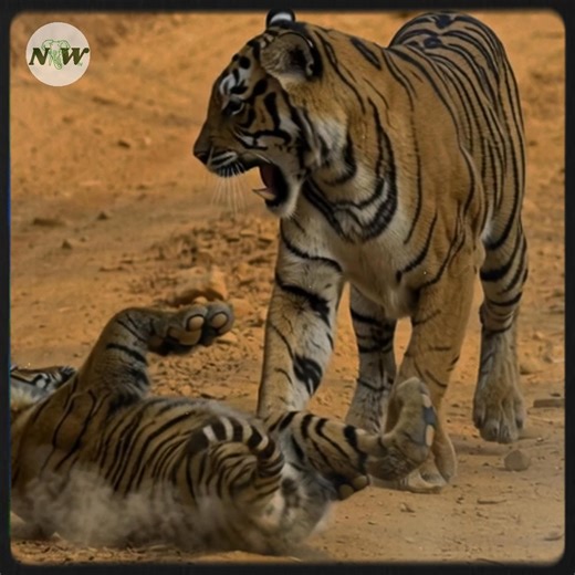 1.3K views · 57 reactions | A Mother's Lesson: The Journey of a Tiger and Her Playful Cubs—[Full story in cᴑmments] | Nature and Wildlife TV | Facebook