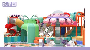 [Hot Item] Premium Kids Indoor Playground Equipment Soft Play Set with Installation Support