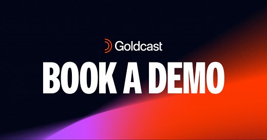 Schedule a Demo | See Why Top B2B Brands Prefer Goldcast for Digital Events