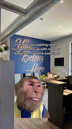 Me in the physio waiting room giving myself a whole pep talk before I admit I didn’t do my home exercises. 😂 I had the motivation on Monday, the plan on Tuesday… and then the rest of the week happened. 😅😅 You aren't the only one! #abim #abodyinmotion #abodyinmotionrehab #physiolife #physiotherapy #physioclinic #kwphysio #rehabilitation #physiomeme #kitchenerwaterloo #kwphysioclinic #kwawesome #kitchener #waterloo | A Body In Motion Rehabilitation