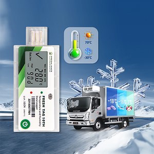 [Hot Item] Disposable Temperature Humidity Logger with LCD Screen for Vaccine Transportation