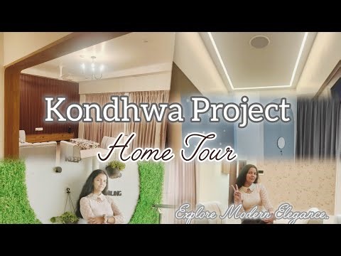 Explore the newly designed Modern Elegance 2BHK apartment by us| Home Tour | The Kondhwa Project
