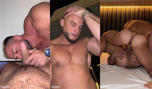 OnlyFans - Axel Rockham 1st time Bottoming Scene with Diego Sans - free gay porn