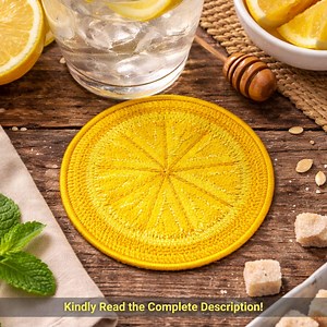 Lime ITH Coaster Machine Embroidery Designs Fruit Mug Rug Pattern Instant Download Embroidery Files - Etsy