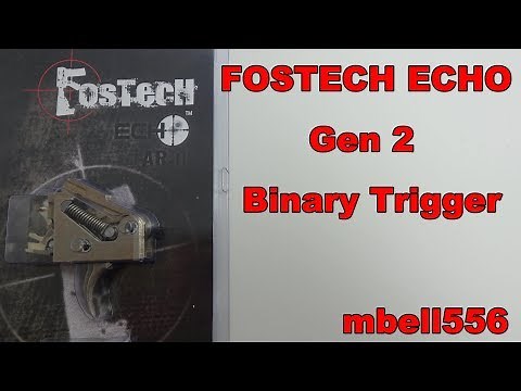 Fostech Gen 2 ECHO Binary Trigger for the AR-15